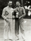 Chink Humphries receives J.L. Finley Trophy, 1936