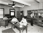 Humble Refinery library, 1936