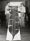 Red feather fundraising thermometers, 1966