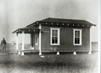 First house in East Baytown subdivision