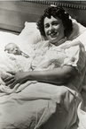 Jerry Wayne Bashrum, first baby born in San Jacinto Memorial Hospital