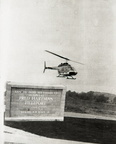 Fred Hartman Heliport at San Jacinto Methodist Hospital, 1974