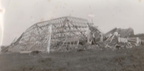 First Methodist Church in Pelly, after the 1949 hurricane knocked down the still-under-construction building