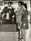 A Liberty Bell is presented to Baytown in 1976