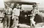 Three Humble doctors with the company car
