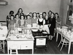 Junior High School home economics class banquet, 1941