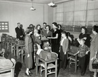 Business Administration Classroom, Lee College Open House, October 1951