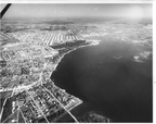Aerial view of Baytown.