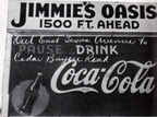 Jimmie’s Oasis sign