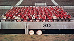 Lee Brigadiers in the stands at Stallworth Stadium