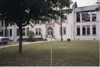 Robert E. Lee High School morning after the April 1987 fire