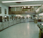 Interior of Citizens National Bank, 1963