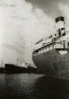 Esso Container Ship in the Ship Channel