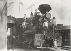 Shay engine in east Texas sawmill