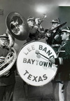 Members of the Robert E. Lee High School Band, 1955