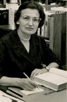 Librarian Celia Peplowski.