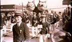 Christmas parade down Texas Avenue, 1939