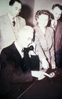 Mayor J.A. Ward Uses New Phone System, 1950